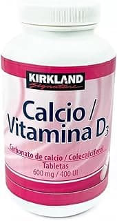 Kirkland Signature Calcium 600 mg with Vitamin D3 Tablets