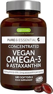 Pure & Essential Vegan Omega-3 & Astaxanthin