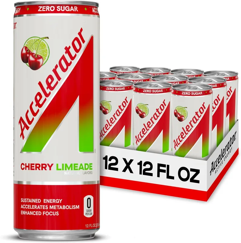 A SHOC® Accelerator Cherry Limeade