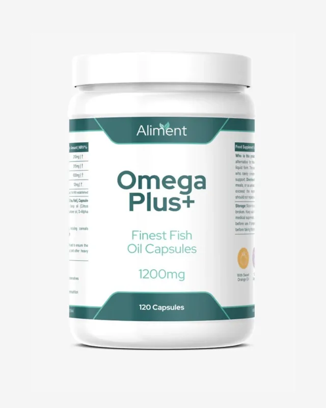 Omega Plus Finest Fish Oil Capsules