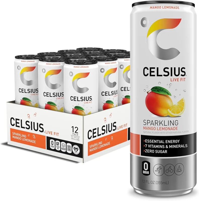 CELSIUS® Sparkling Mango Lemonade