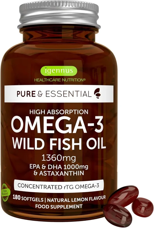 Pure & Essential Omega-3 Wild Fish Oil