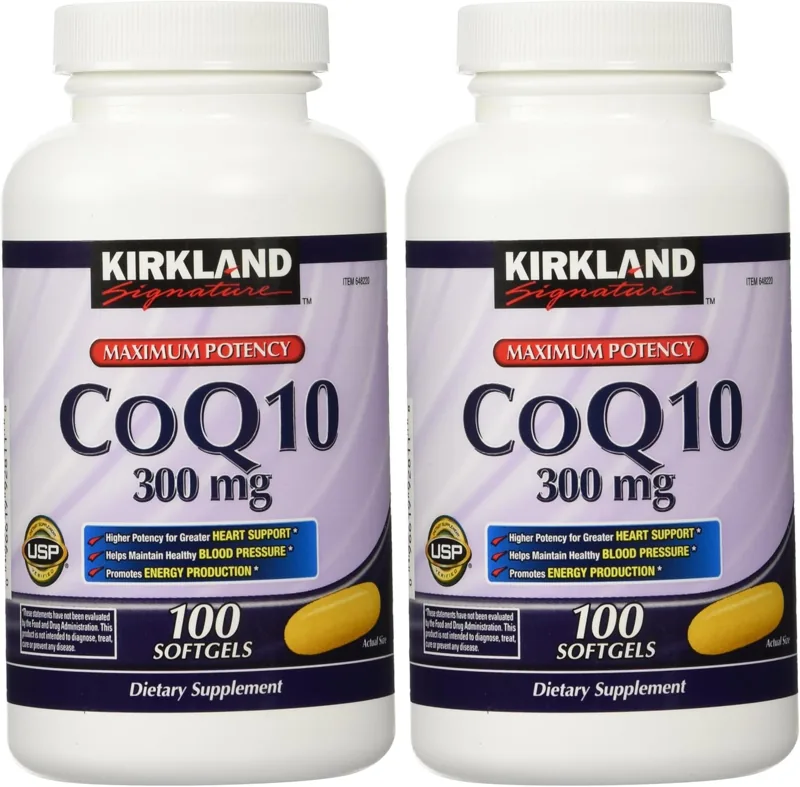 Kirkland Signature CoQ10 300 mg Softgels