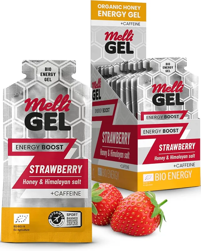 Melli Gel Organic Honey Sport Gel + Caffeine