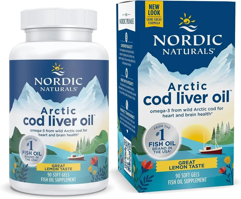 Arctic Cod Liver Oil Lemon