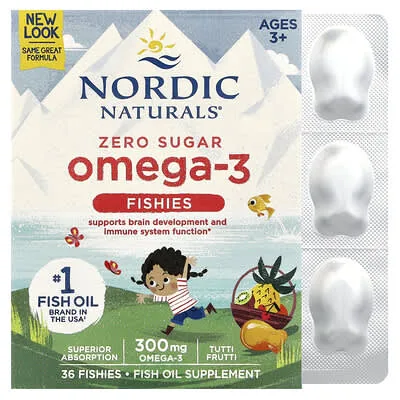 Zero Sugar Omega-3 Fishies