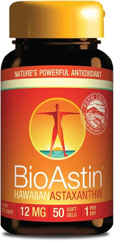 Bioastin Hawaiian Astaxanthin 12Mg Softgel Vegan
