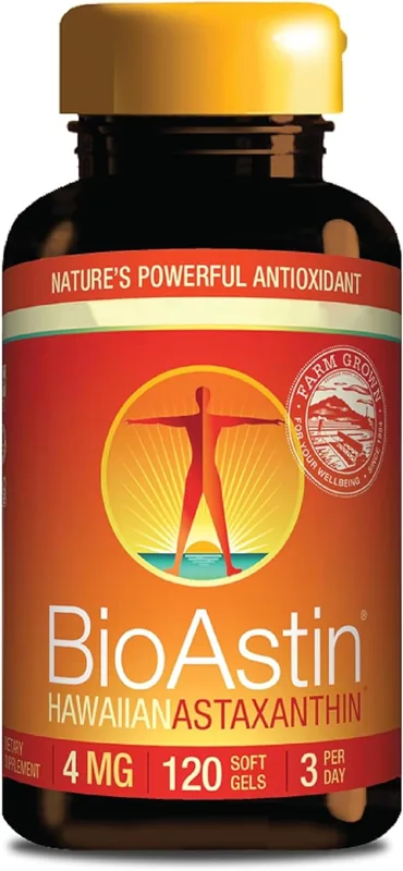 BioAstin Hawaiian Astaxanthin 4mg