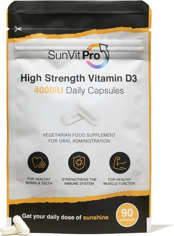 VITAMIN D3 4000IU CAPSULES
